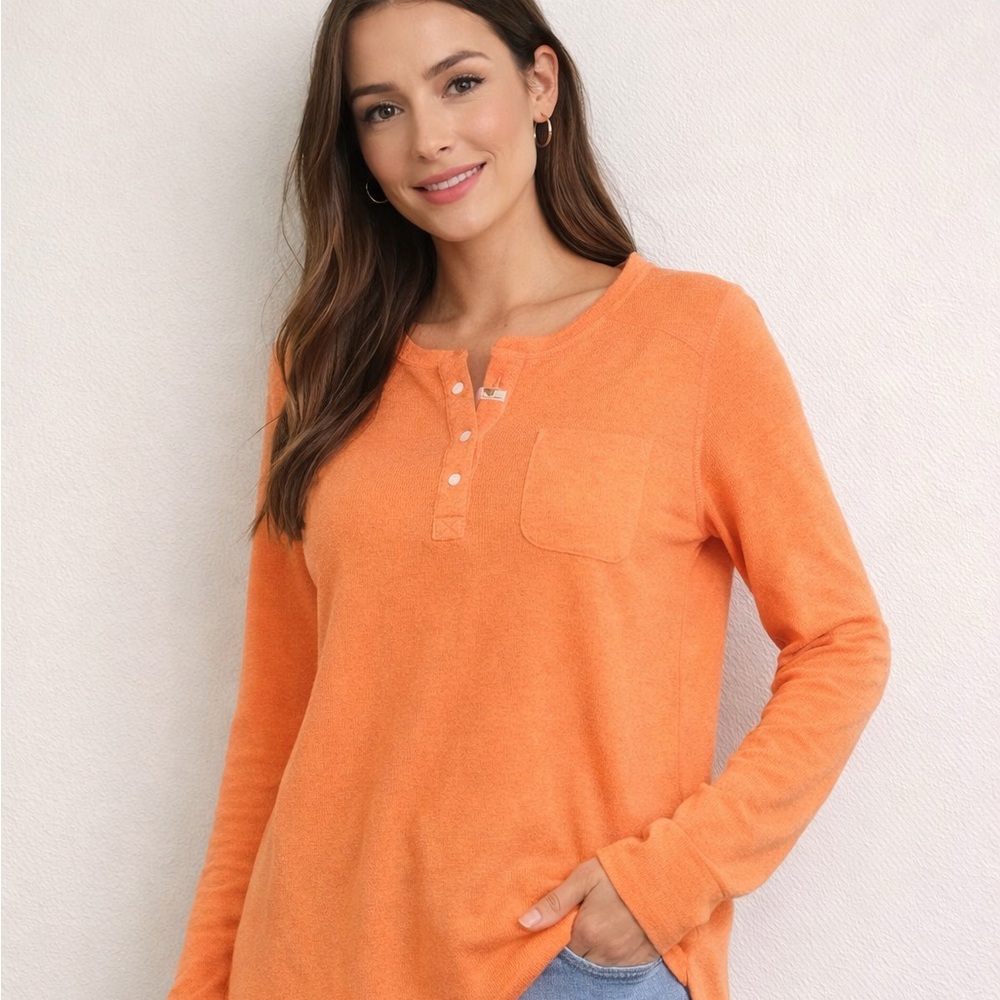 Anthropologie Tangerine 🍊 Tunic Sz S NWT
